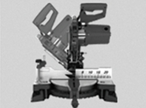 左侧45°斜角切割